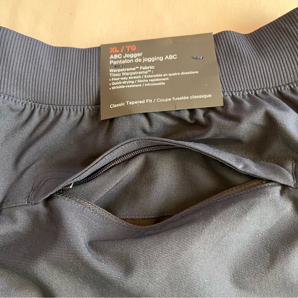 NWT LULULEMON Men’s ABC Jogger "Warpstreme" True Navy - Picture 11 of 12